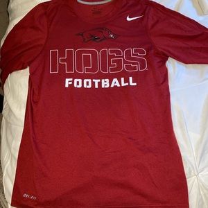 HOGS football Nike Dri-fit long sleeve